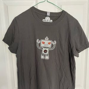 Sick on Sin women’s Angry Robot T-shirt